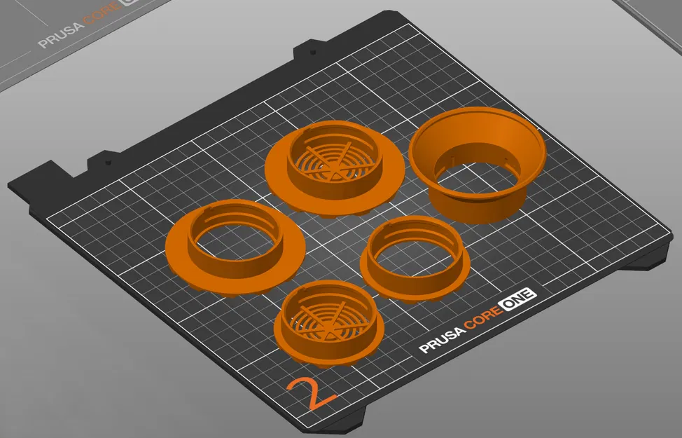 Hộp đựng hạt hút ẩm Silica Gel có gắn ẩm kế cho cuộn filament - Image 3