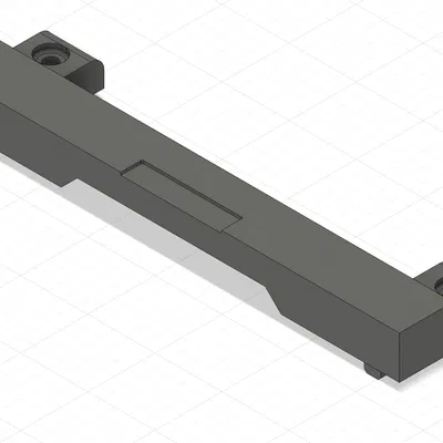 Ngàm gắn chổi vệ sinh đầu phun Voron cho Bambu Lab A1