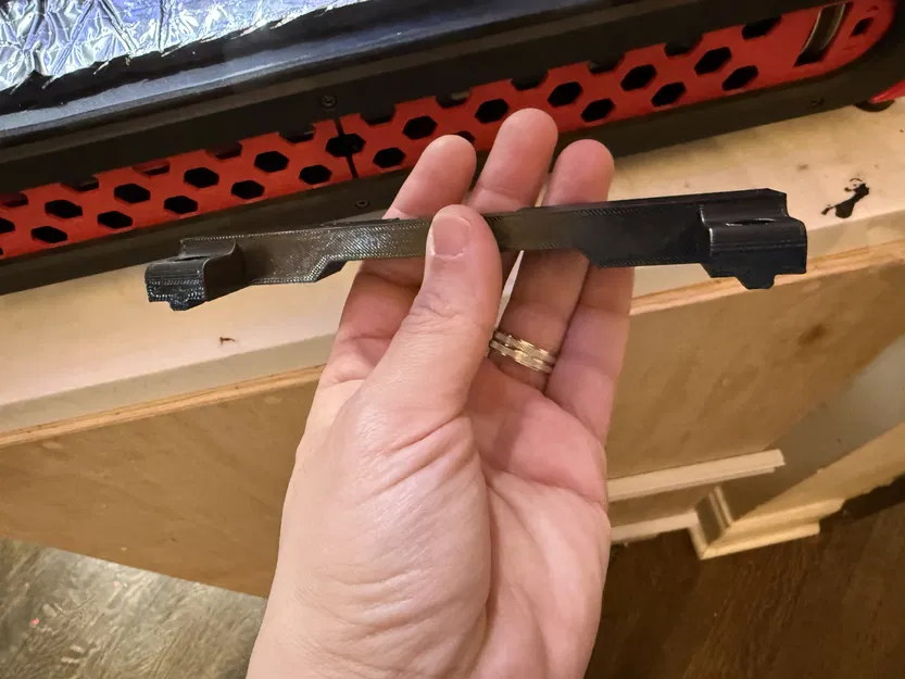 Ngàm gắn chổi vệ sinh đầu phun Voron cho Bambu Lab A1 - Image 2