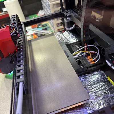 Ngàm gắn chổi vệ sinh đầu phun Voron cho Bambu Lab A1