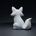 Tượng Cáo Tối Giản (Minimalist Fox Sculpture) - Thumbnail 5