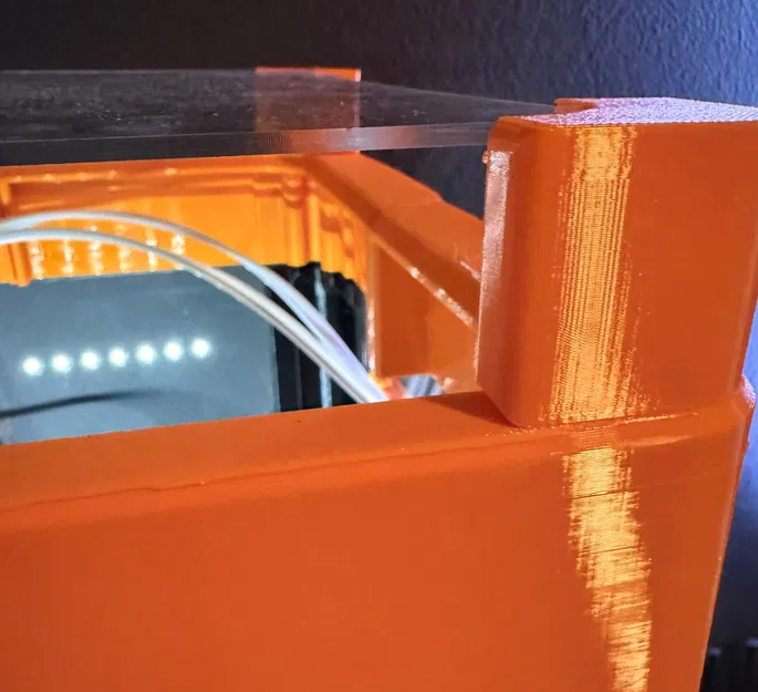 Lid Riser (Gờ nâng nắp) cho bộ DIY Enclosure máy FlashForge AD5X - Image 1