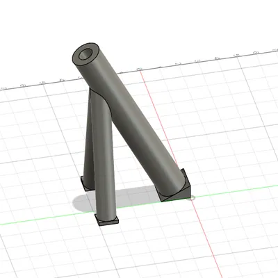 Mô hình súng cối mini dùng bình CO2 (CO2 Canister Mortar V1) 3D