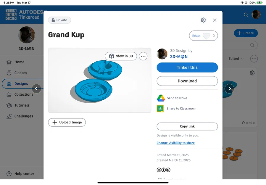 Mô hình quả cầu có ngăn bí mật (Hidden Compartment Ball) in 3D - Image 1