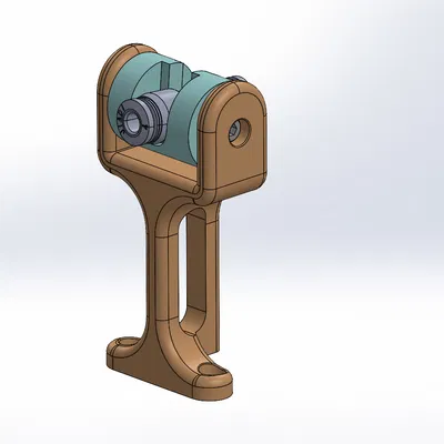 Giá đỡ đầu nối khí (Gas Connector Support) linh hoạt cho máy SV08