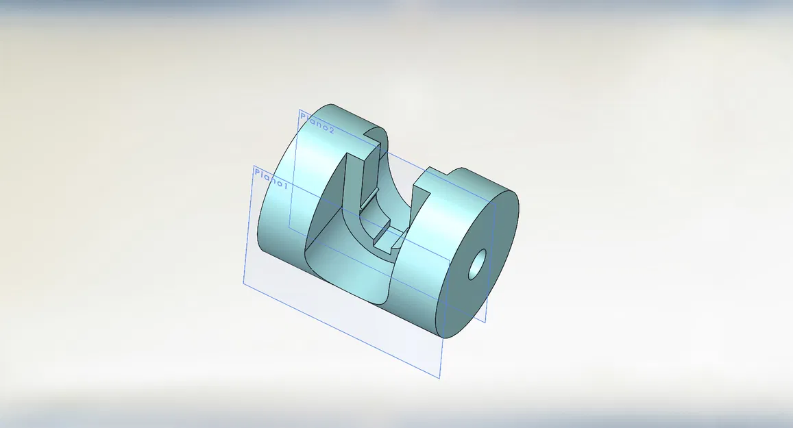 Giá đỡ đầu nối khí (Gas Connector Support) linh hoạt cho máy SV08 - Image 3