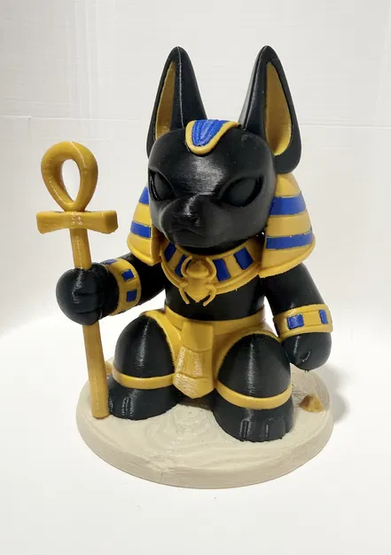 Mô hình thần Anubis phiên bản Chibi 3D cực đáng yêu - Image 1