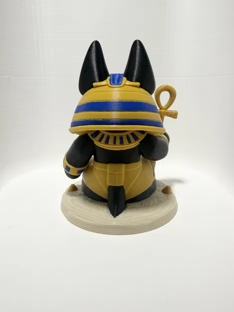 Mô hình thần Anubis phiên bản Chibi 3D cực đáng yêu - Image 2
