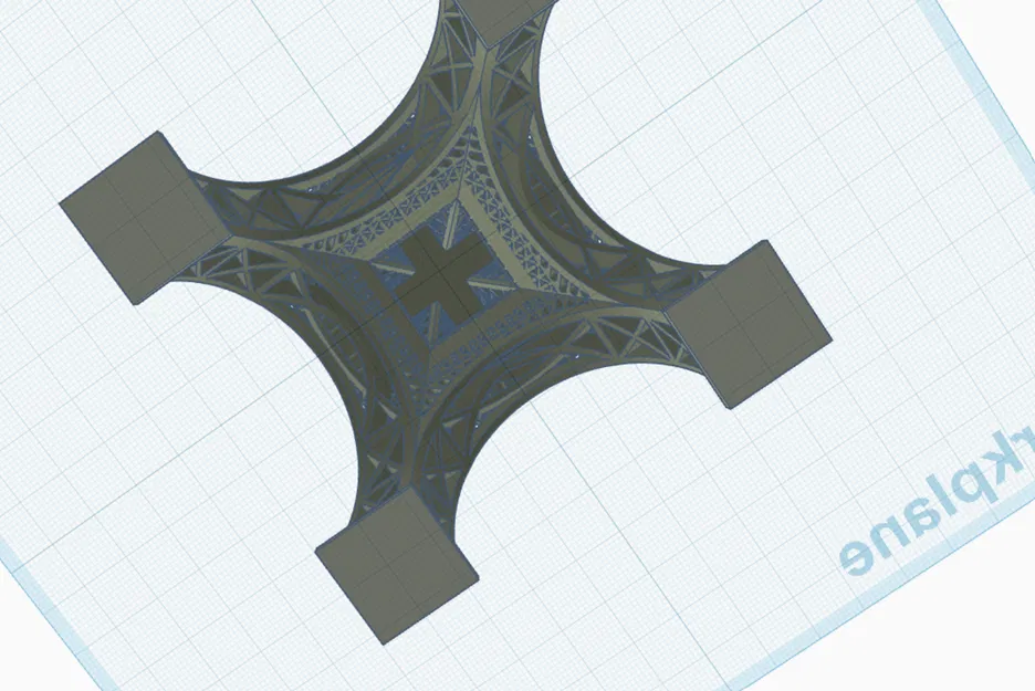 Mô hình tháp Eiffel lắp ghép dành cho máy in 3D khổ nhỏ - Image 5