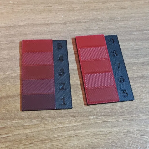 Mẫu in kiểm tra độ trong suốt (Transparency test) - Image 1