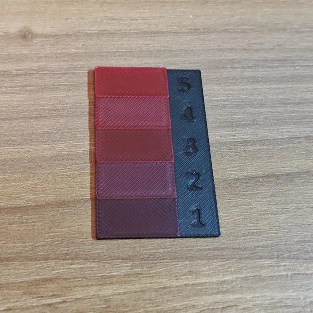 Mẫu in kiểm tra độ trong suốt (Transparency test) - Image 2