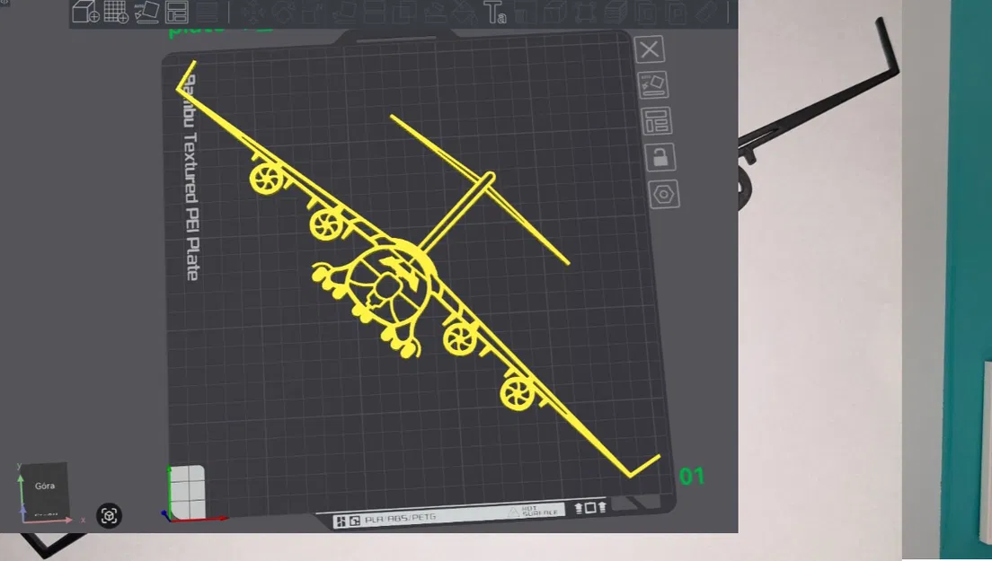 Mô hình trang trí tường C17 Globemaster III (In 3D chuyên nghiệp) - Image 2