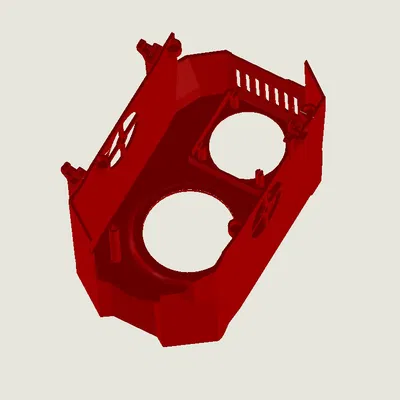 Nắp đậy quạt 3010 dùng nam châm cho máy in 3D SV08 MAX