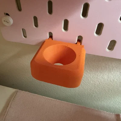 Giá treo phụ kiện trang điểm gắn bảng IKEA Skadis in 3D siêu tiện lợi