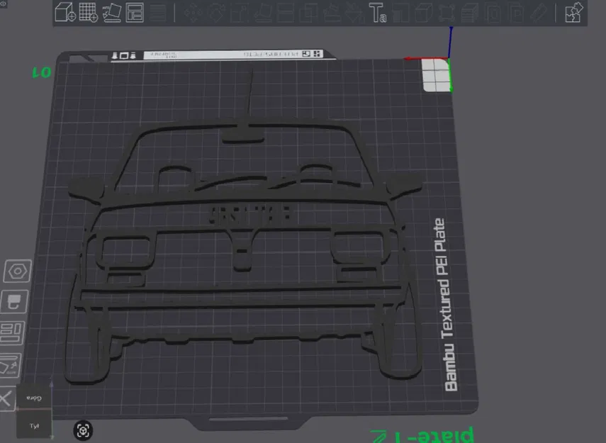 Mô hình trang trí treo tường Fiat 126P cho người đam mê xe cổ - Image 3