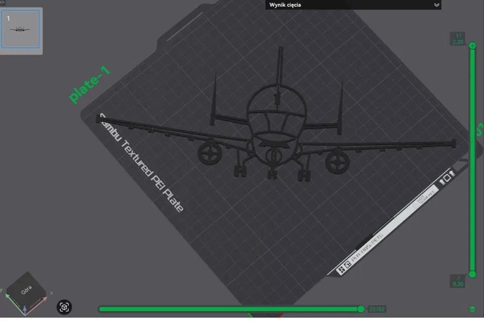 Mô hình trang trí tường máy bay vận tải Beluga A300B4 - Image 1