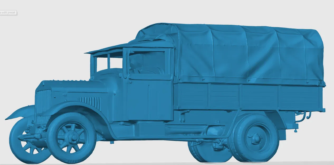 Mô hình xe tải quân sự Anh thời Thế chiến I (WW1) dùng in 3D - Image 3