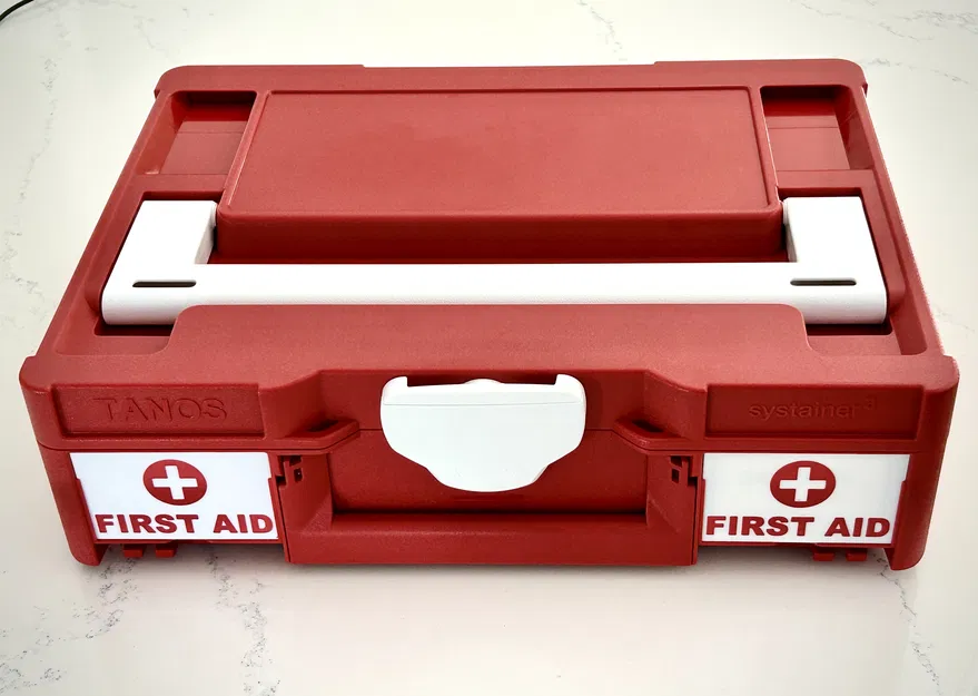 Nhãn Khe Cắm Thẻ Cho Systainer (First Aid Systainer Card Slot Labels) - Image 1