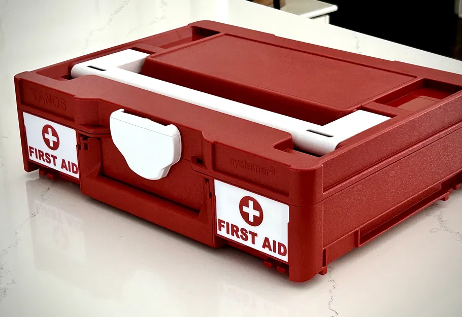 Nhãn Khe Cắm Thẻ Cho Systainer (First Aid Systainer Card Slot Labels) - Image 2