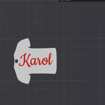 Móc khóa hình áo đấu bóng đá in 3D tùy chỉnh tên riêng độc đáo