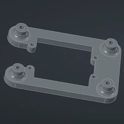 Ngàm gắn cho ESP32-C6 LCD 1.47"