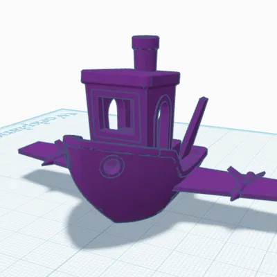 Mô hình Jet Benchy - Chú tàu 3D huyền thoại phiên bản có cánh cực chất