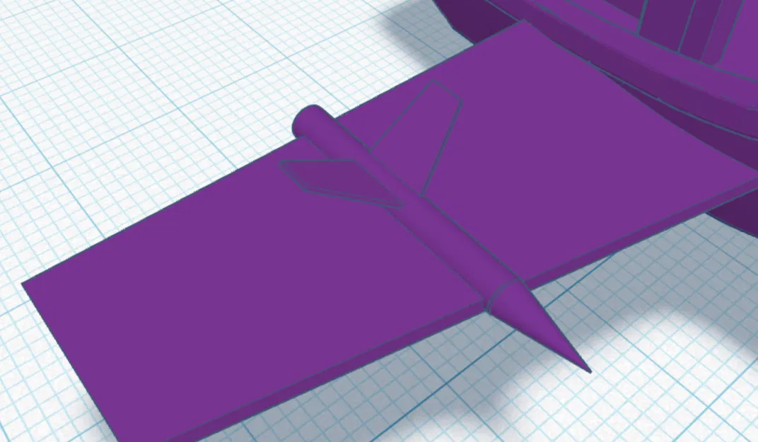 Mô hình Jet Benchy - Chú tàu 3D huyền thoại phiên bản có cánh cực chất - Image 3