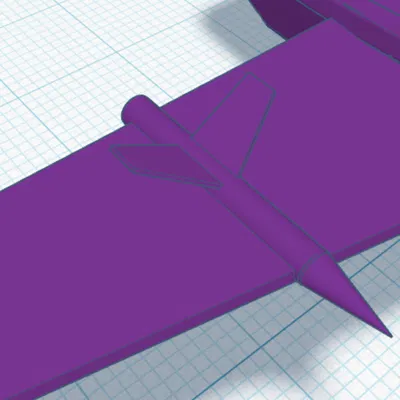 Mô hình Jet Benchy - Chú tàu 3D huyền thoại phiên bản có cánh cực chất