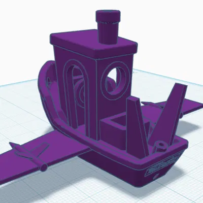 Mô hình Jet Benchy - Chú tàu 3D huyền thoại phiên bản có cánh cực chất