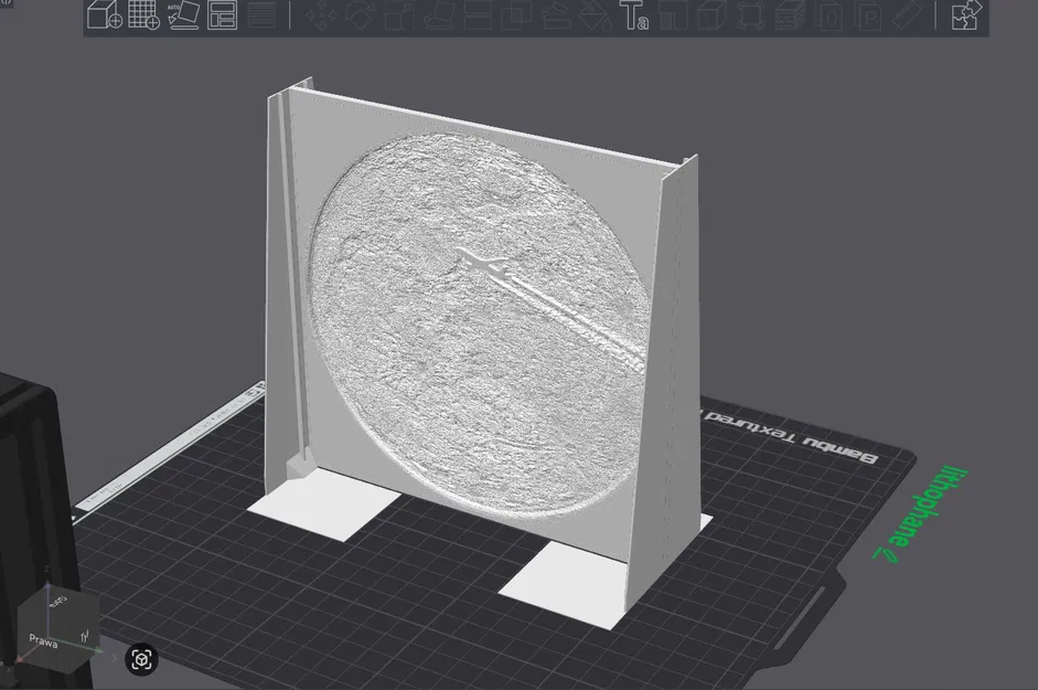 Mô hình đèn ngủ Lithophane Mặt Trăng - Image 3