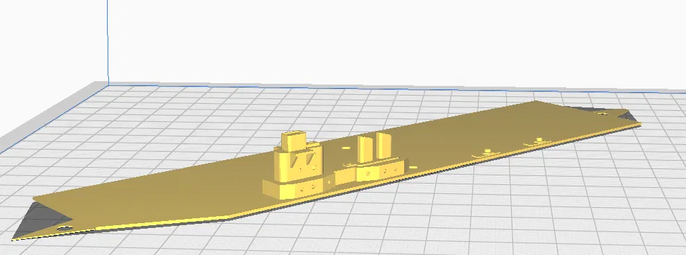 Sàn tàu sân bay mô hình (Carrier Deck) cho tàu chiến 3D - Image 1