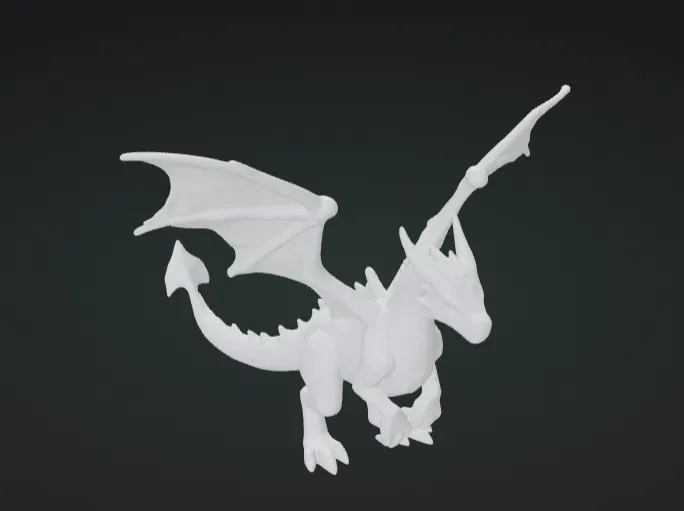 Mô hình rồng D&D 3D đầy mạnh mẽ dành cho fan Board Game - Image 1