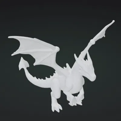 Mô hình rồng D&D 3D đầy mạnh mẽ dành cho fan Board Game