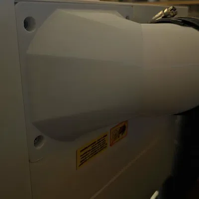 Cút nối ống thoát khí 90 độ cho máy khắc laser xtool S1