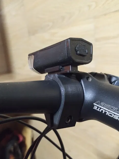 Ngàm gắn đèn xe đạp cho ghi đông và cọc yên (Bike lights mount) - Image 2