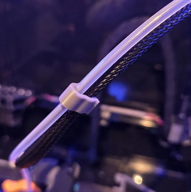 Kẹp cố định ống PTFE và dây CanBus cho máy in Voron - Tùy biến dễ dàng - Image 1