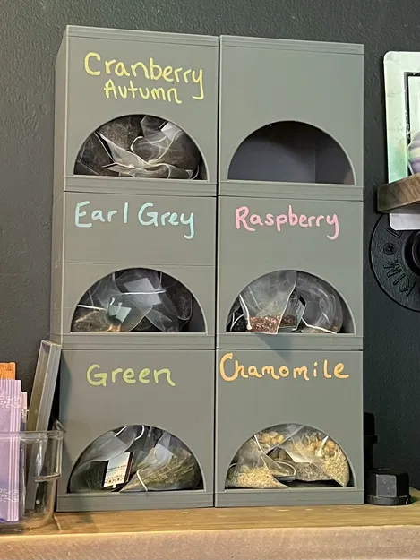 Hộp xếp chồng có cửa vòm (Arched Opening Stackable Box) - Image 1