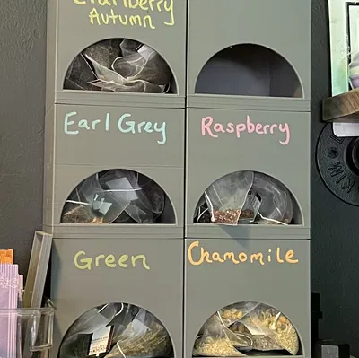 Hộp xếp chồng có cửa vòm (Arched Opening Stackable Box)