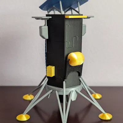Mô hình để bàn tàu đổ bộ mặt trăng Odysseus IM-1 Nova-C