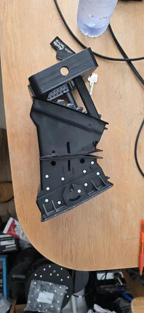 Khung 3D lắp Raspberry Pi 5 và màn hình 7-inch cho VW MK2 Scirocco - Image 4