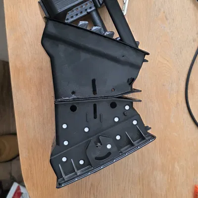 Khung 3D lắp Raspberry Pi 5 và màn hình 7-inch cho VW MK2 Scirocco