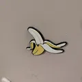 Mô hình trang trí quả chuối (Banana Magnet or Decal) - Độc đáo, dễ in - Thumbnail 2