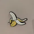 Mô hình trang trí quả chuối (Banana Magnet or Decal) - Độc đáo, dễ in - Thumbnail 3