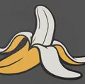 Mô hình trang trí quả chuối (Banana Magnet or Decal) - Độc đáo, dễ in - Thumbnail 4