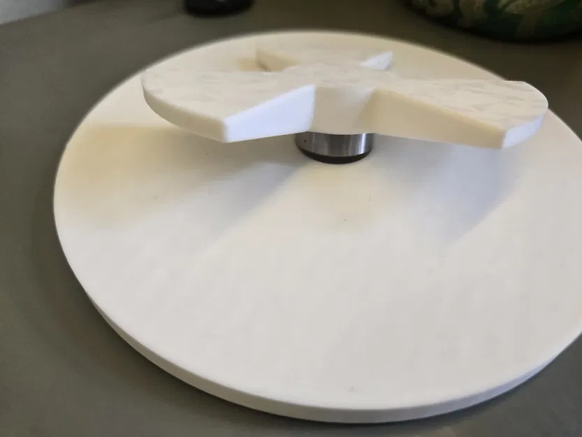 Bàn xoay đơn giản sử dụng vòng bi 608 - Image 2