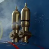 Mô hình còi hơi cổ điển cho đầu máy xe lửa 3D