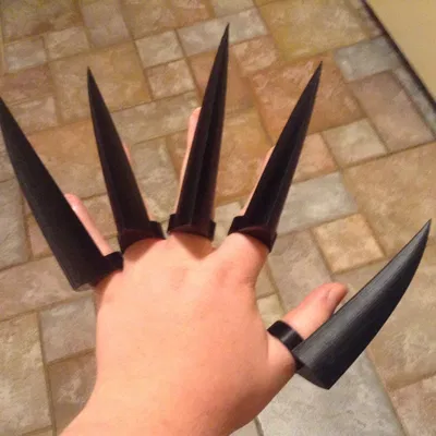 Mẫu in 3D móng vuốt Finger claw ấn tượng cho Cosplay