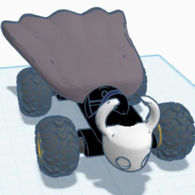 Mô hình xe đua Hollow Knight in 3D độc đáo dành cho fan game