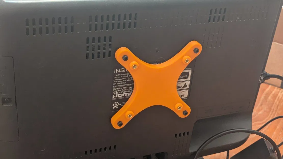Ngàm chuyển đổi VESA 75 sang 100 kèm chân đệm thông minh - Image 2