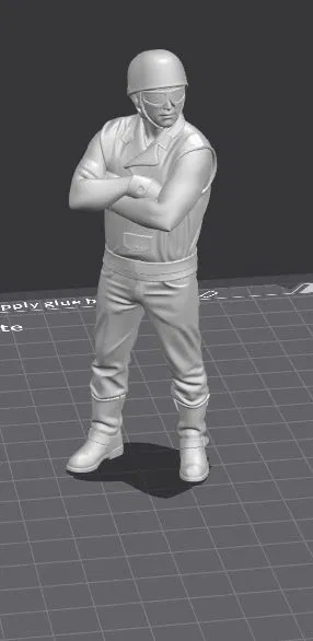 Mô hình 3D nhân vật Biker phong trần từ GTA 5 - Image 4